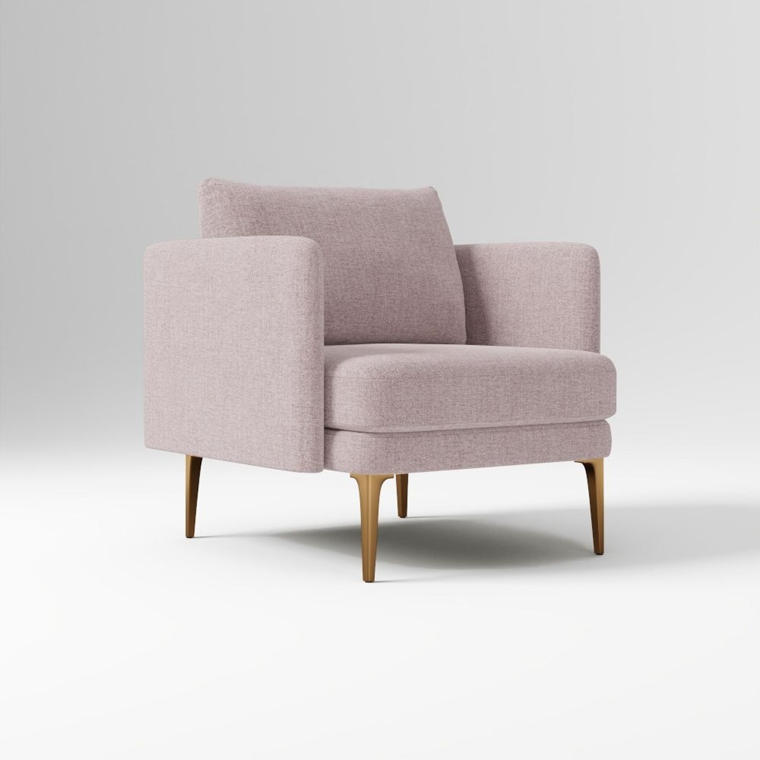West Elm Auburn Pink Wood Accent Chairs - image-4