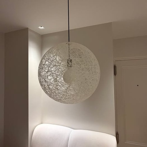 Used Moooi New York White Random II Pendant Light for sale on AptDeco