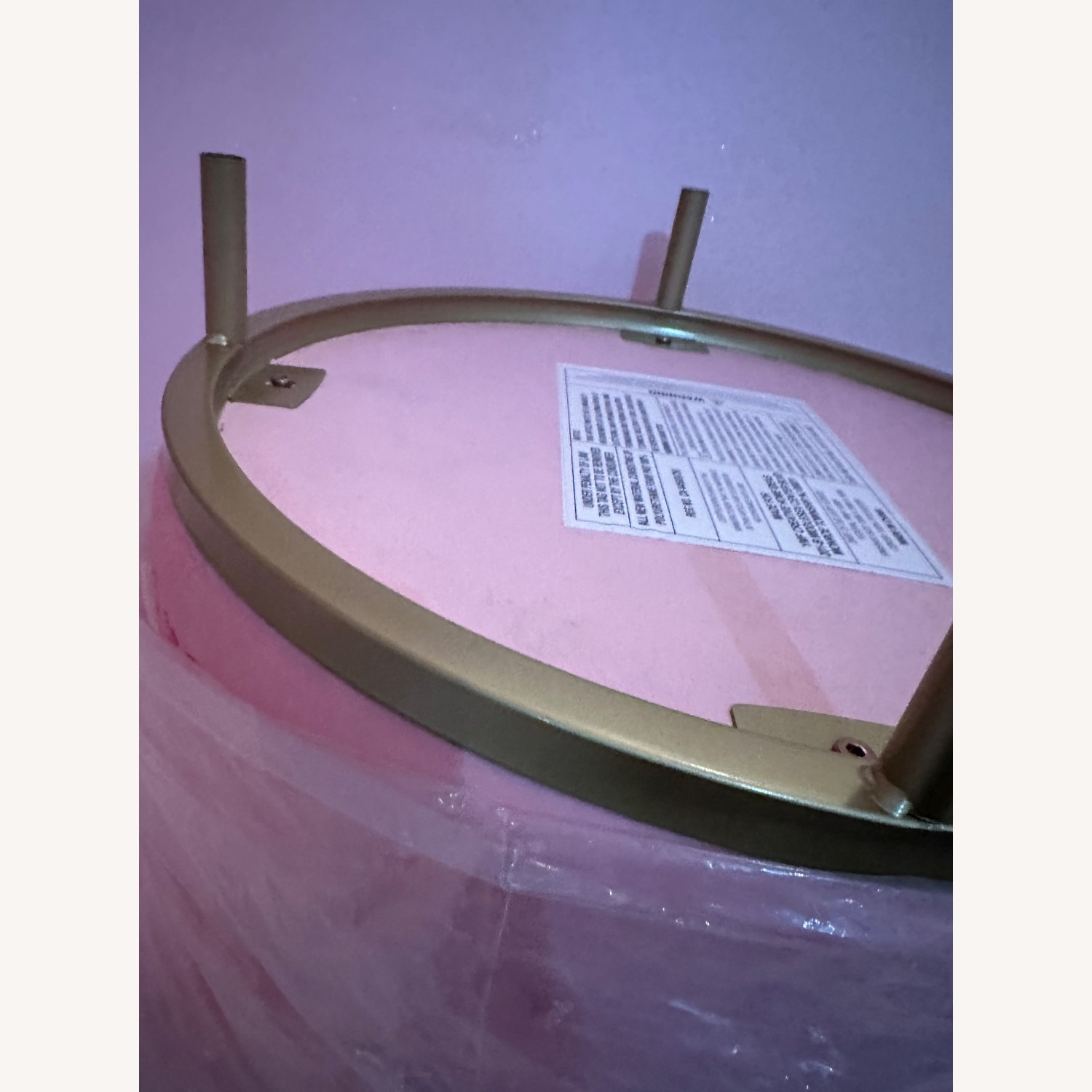 Urban Outfitters Pink Fabric Ottoman - image-101