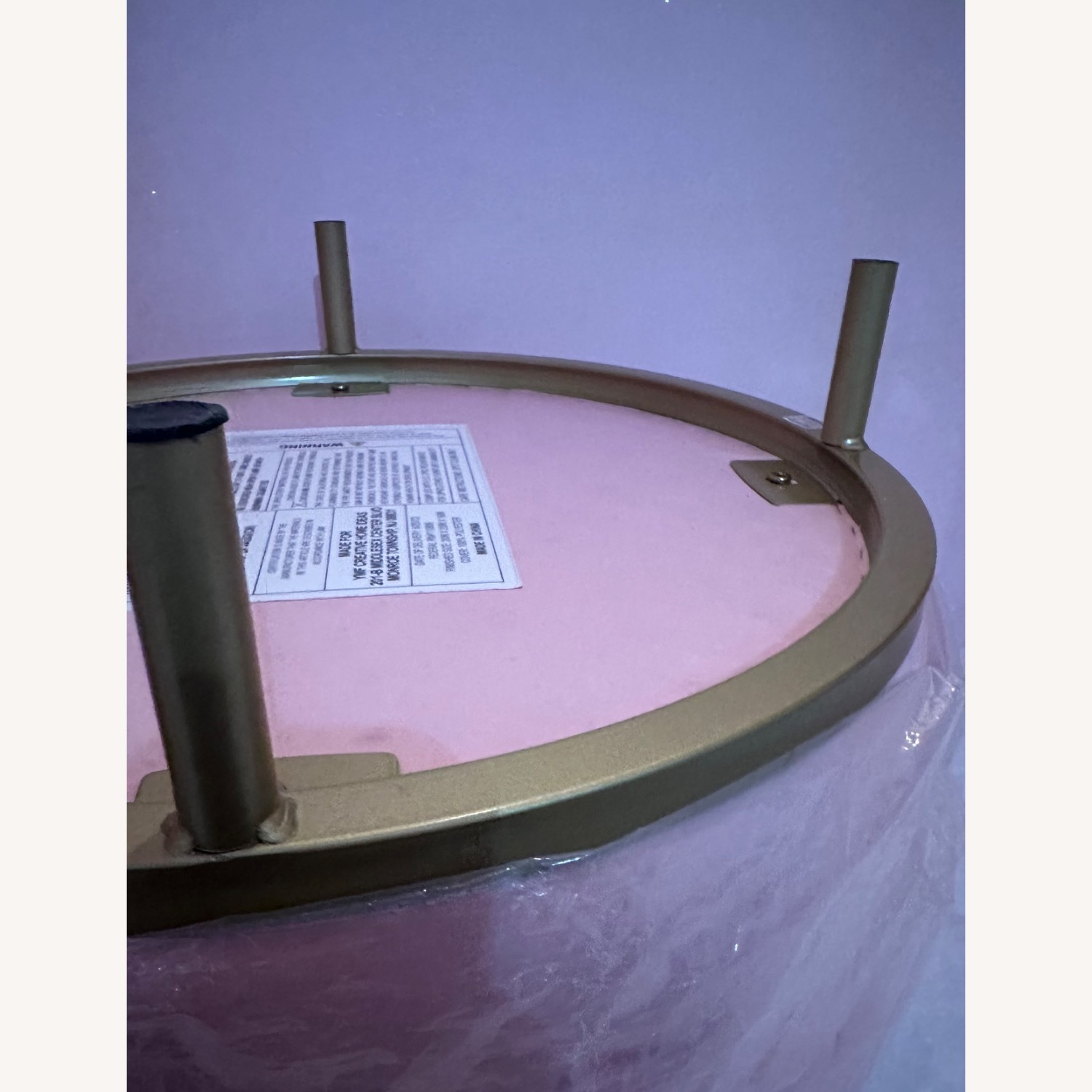 Urban Outfitters Pink Fabric Ottoman - image-102