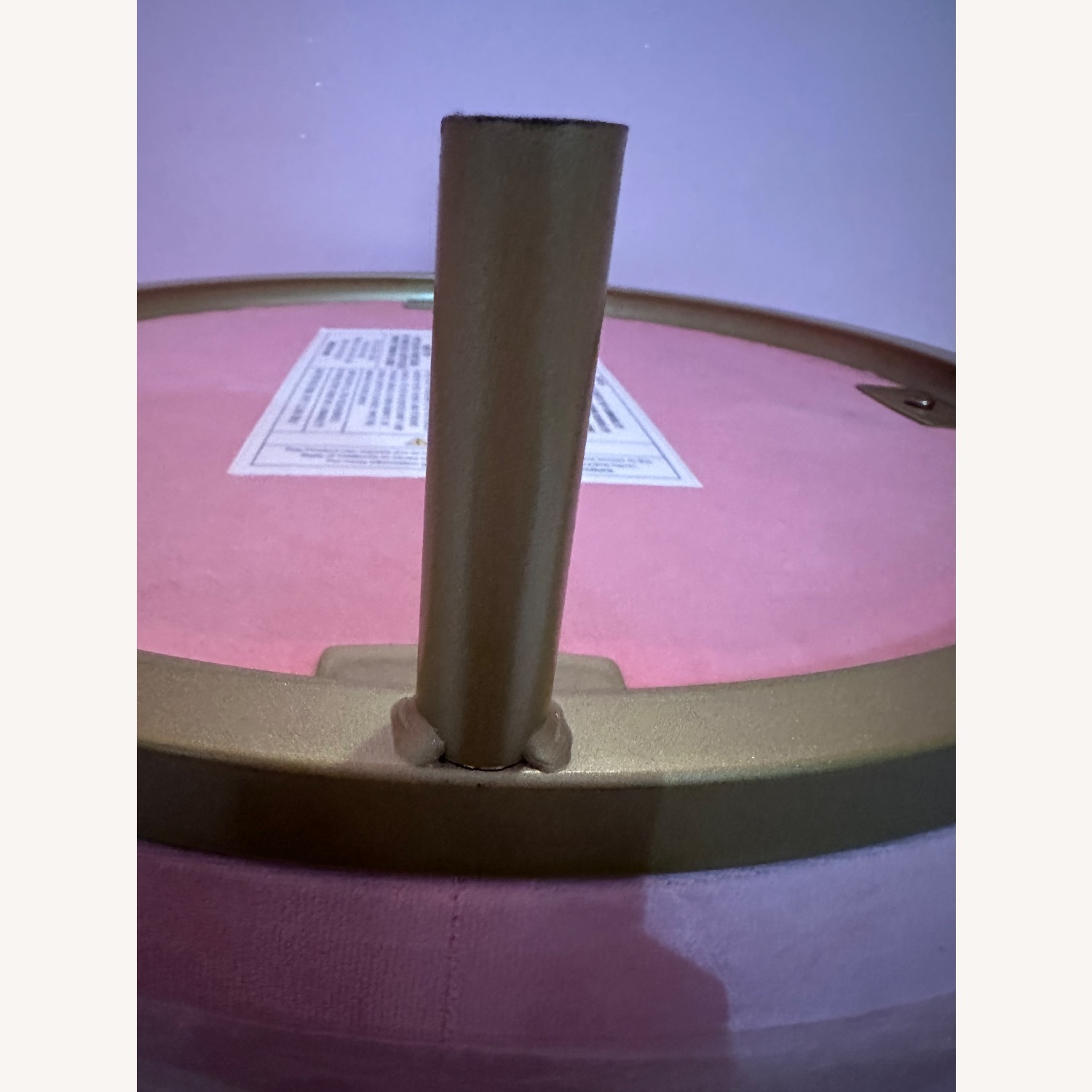 Urban Outfitters Pink Fabric Ottoman - image-86