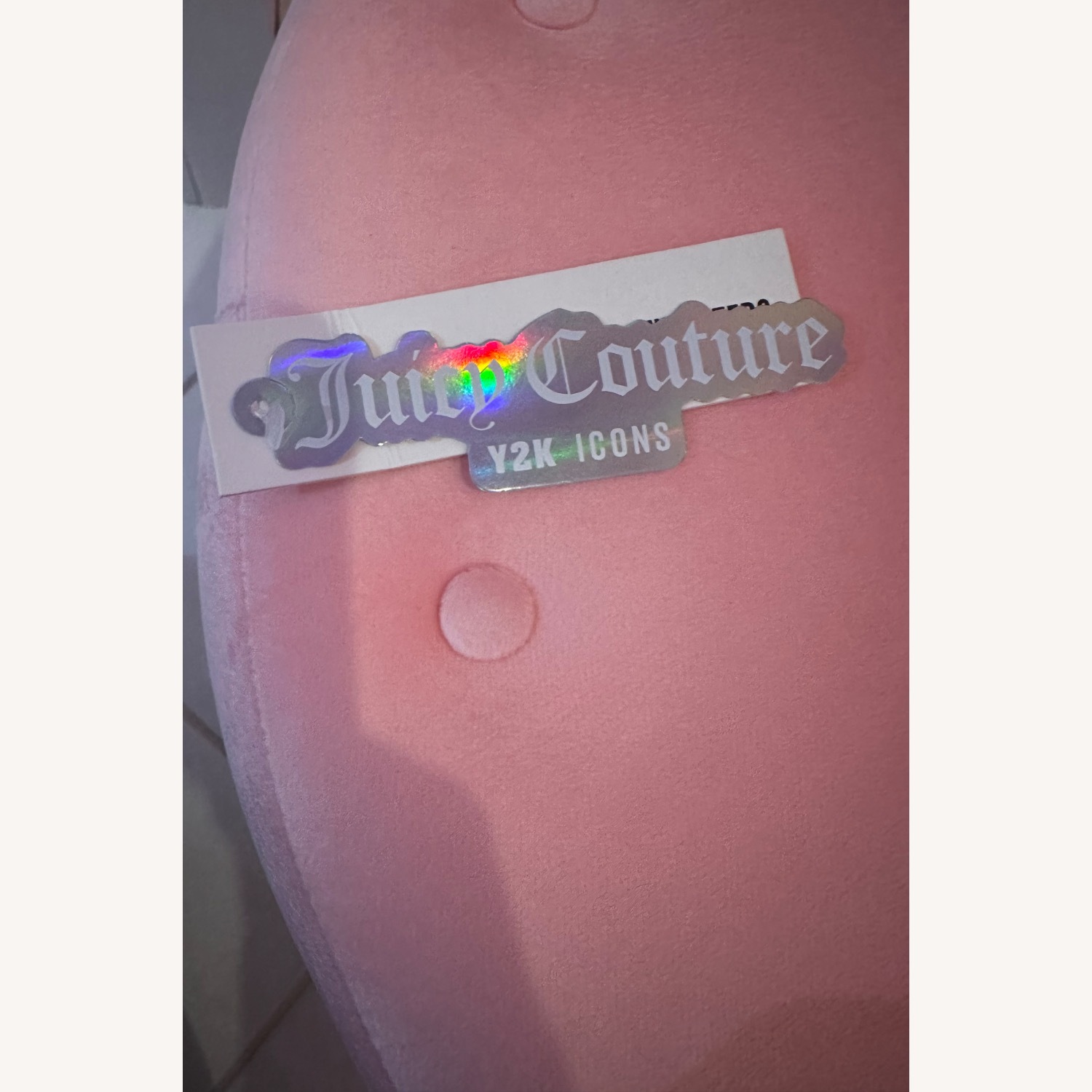 Urban Outfitters Pink Fabric Ottoman - image-25