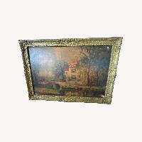 Vintage/Antique Dark Brown Wall Art