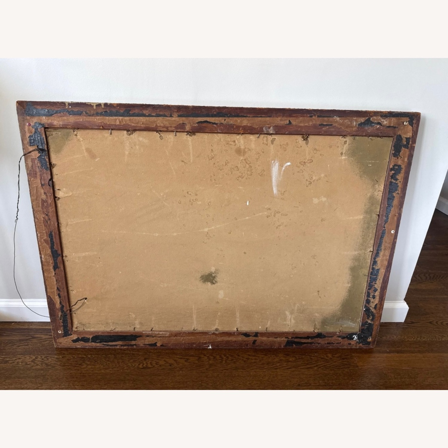 Vintage/Antique Dark Brown Wall Art - image-7