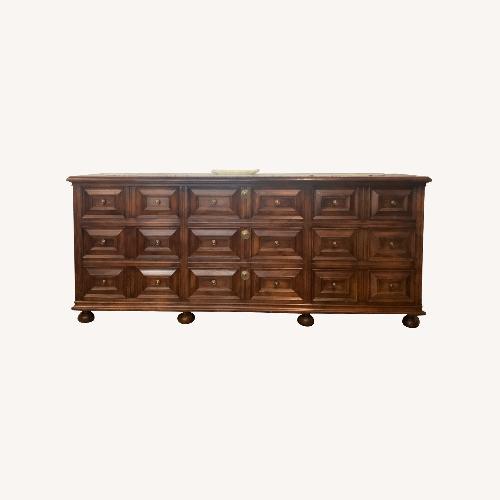 Used Vintage/Antique Natural Oak Wood Dresser for sale on AptDeco