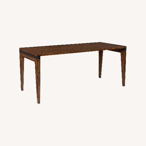 Used Article Madera Dark Brown Wood Desk for sale on AptDeco