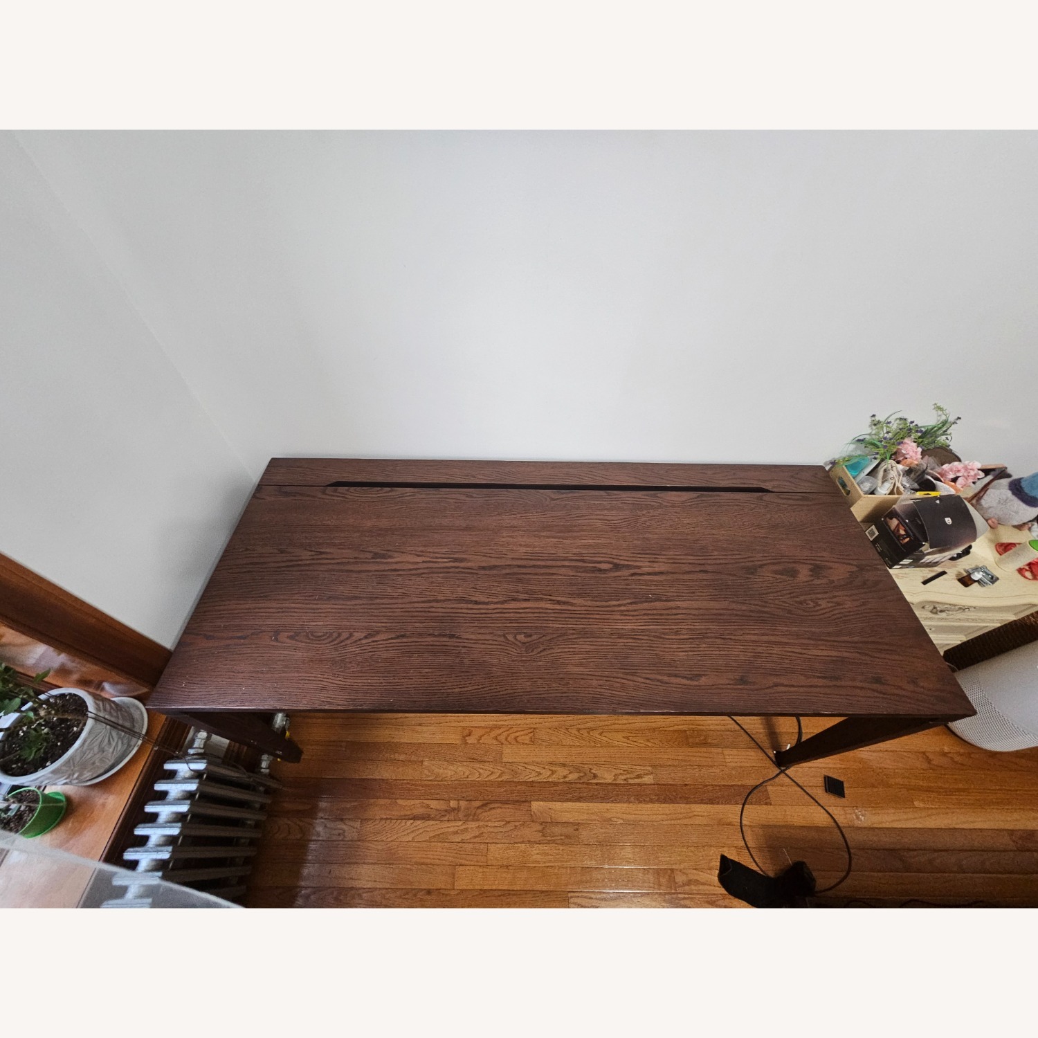 Article Madera Dark Brown Wood Desk - image-2