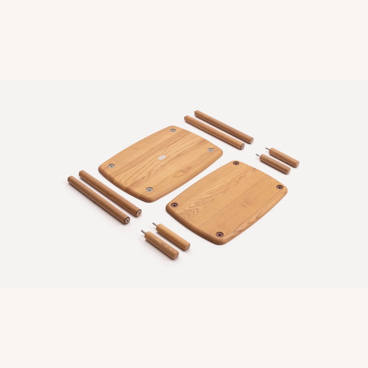 Burrow Serif Light Brown Wood Side Table - image-4