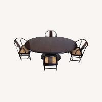Scene Iii Black Wood Dining Sets