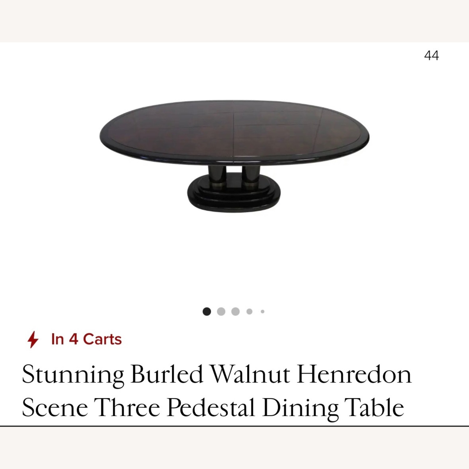 Scene Iii Black Wood Dining Sets - image-4