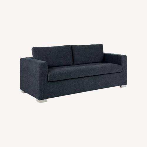 Used Article Soma Blue Sleeper Sofa for sale on AptDeco