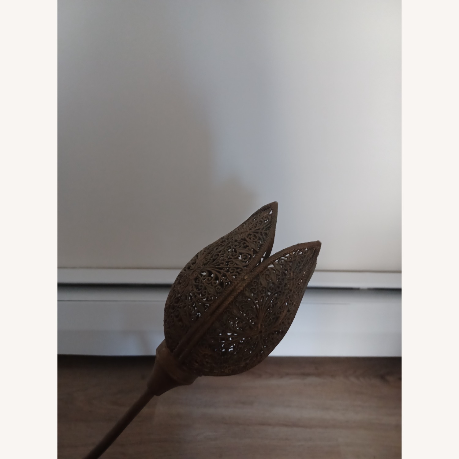 Dark Brown Metal Table Lamp - image-4