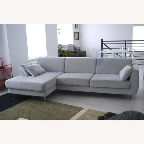 Used IKEA Slatorp Light Gray Fabric 3+ Piece Sectional for sale on AptDeco