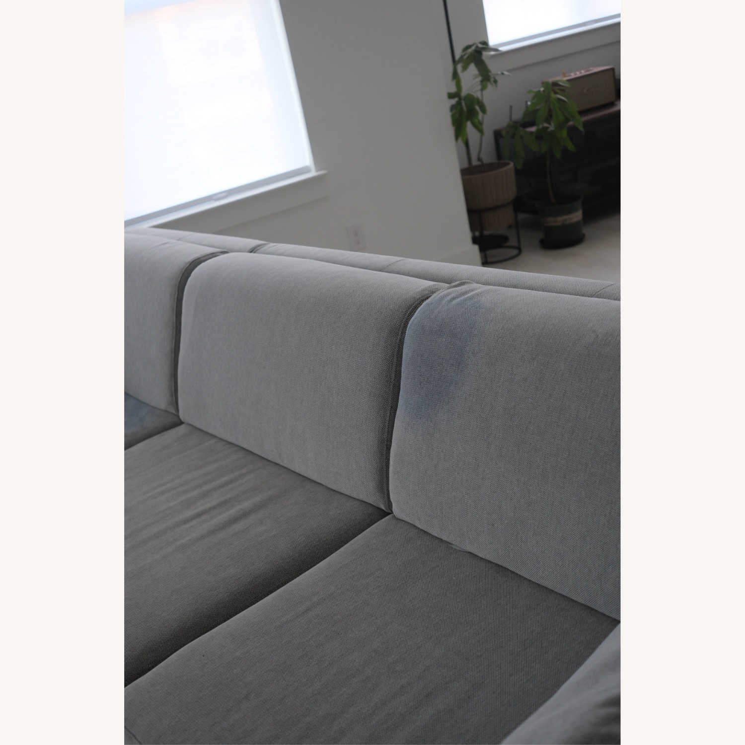 IKEA Slatorp Light Gray Fabric 3+ Piece Sectional - image-3