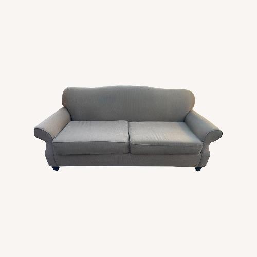 Used Vintage/Antique Light Brown Fabric 3+ Seater for sale on AptDeco