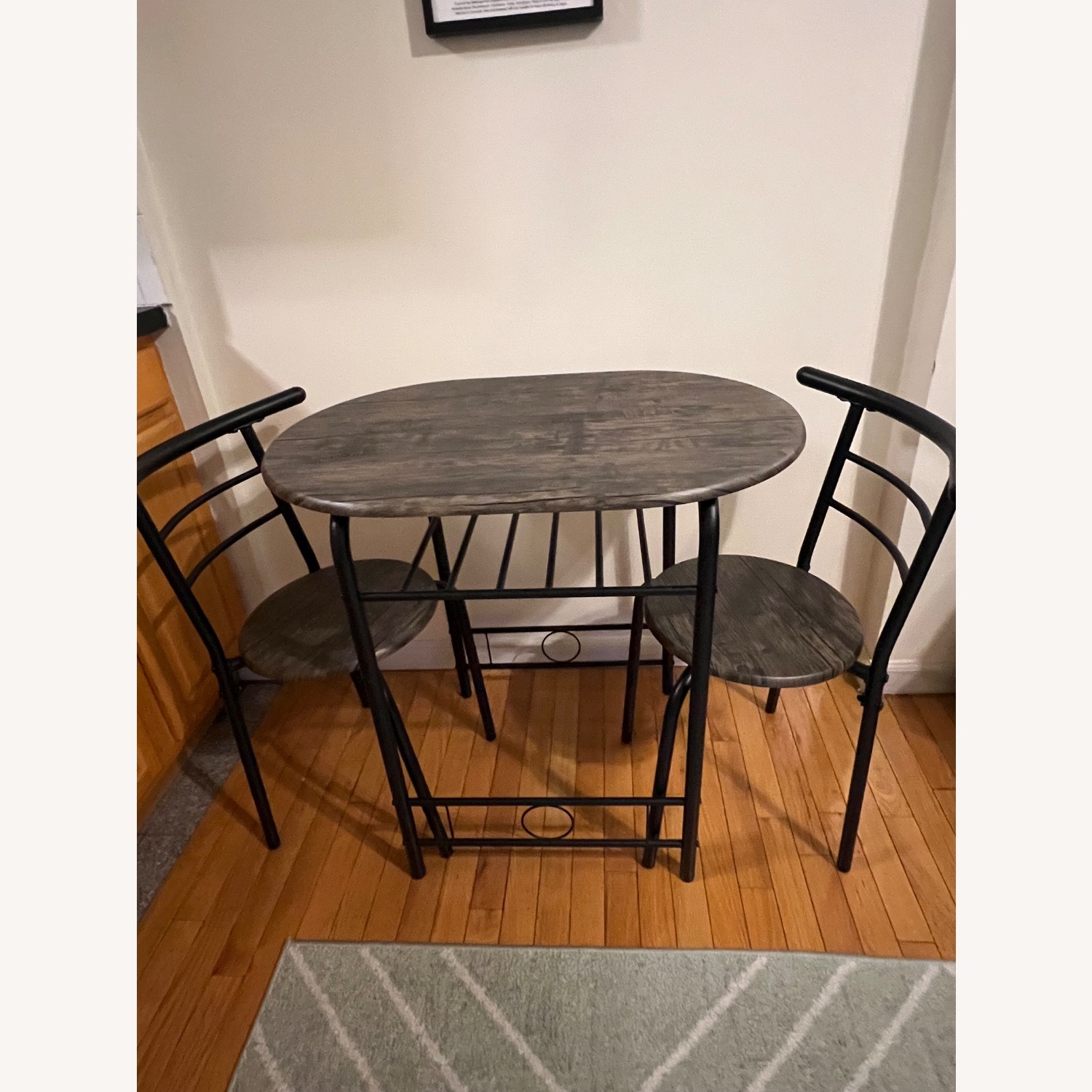 Yaheetech 3 Piece Dining Table Set - image-1