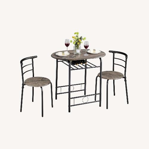 Used Yaheetech 3 Piece Dining Table Set for sale on AptDeco