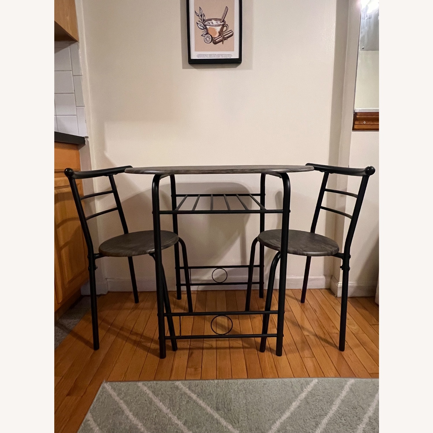 Yaheetech 3 Piece Dining Table Set - image-2