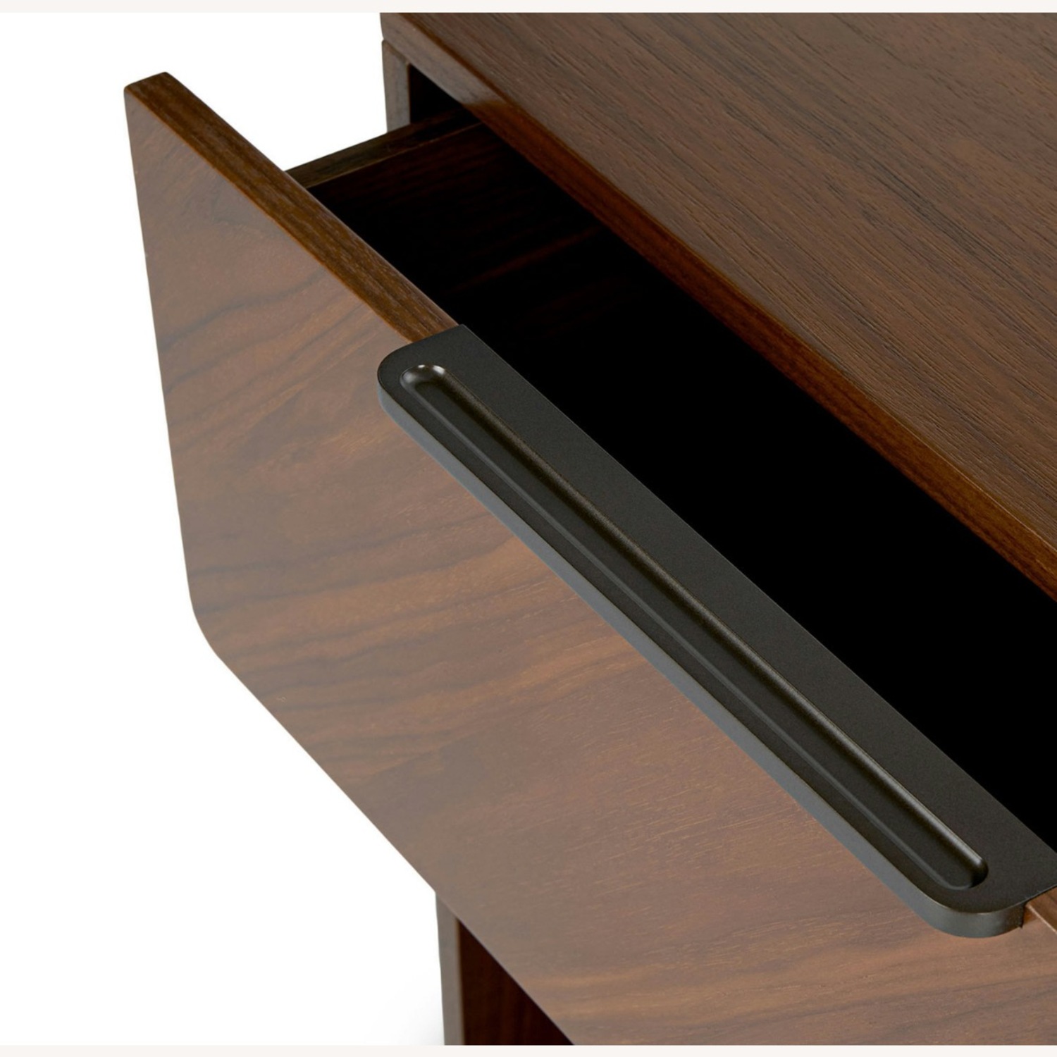 Article Nera Dark Brown Wood Nightstand - image-4