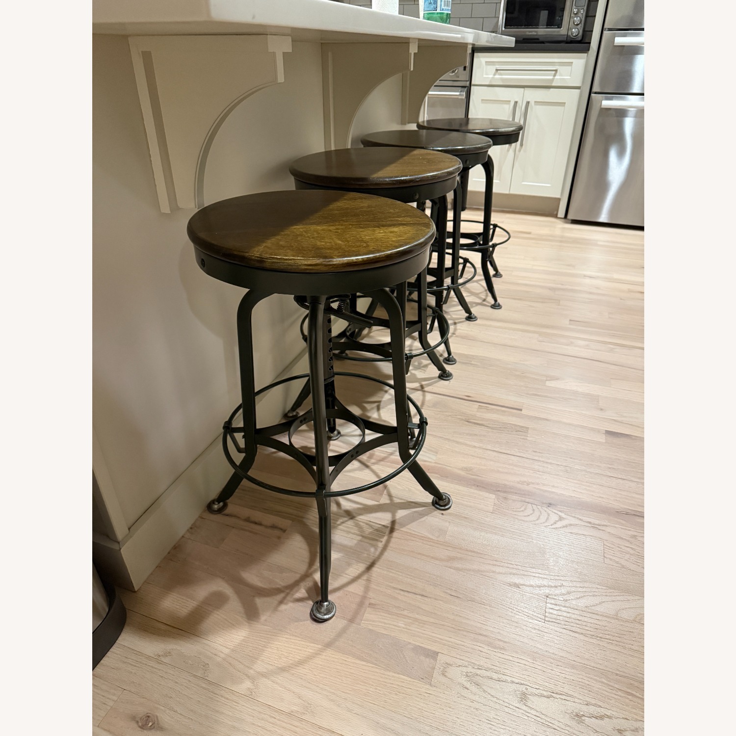Restoration Hardware 1940s Vintage Toledo Barstool - image-3