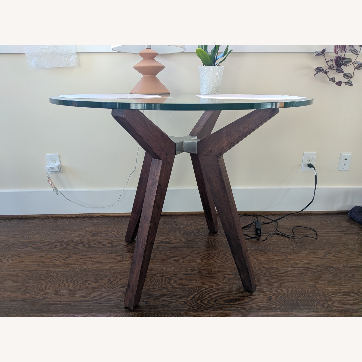 West Elm Jensen Dark Brown Wood Dining Table - image-1