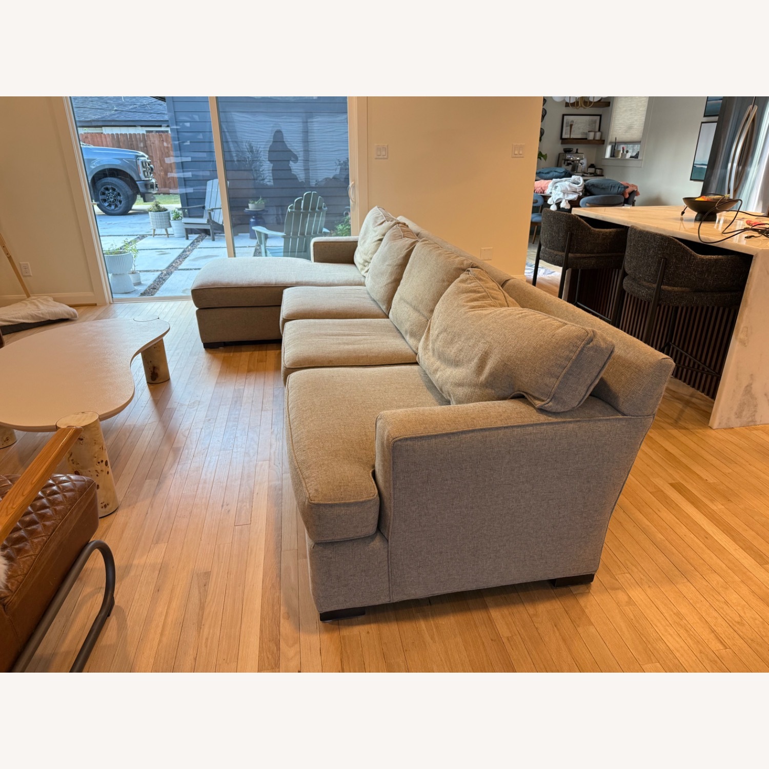 Arhaus Kimpton Custom Large Sectional - image-1