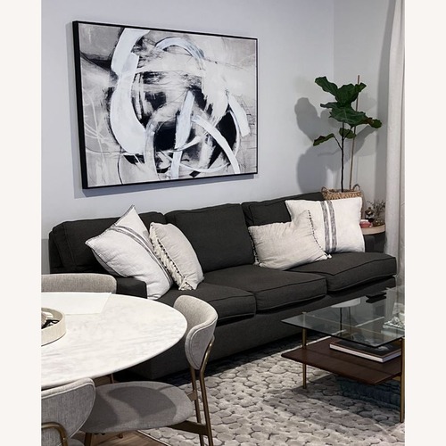 Used Bernhardt Furniture Dark Gray 3+ Seater Sofa for sale on AptDeco