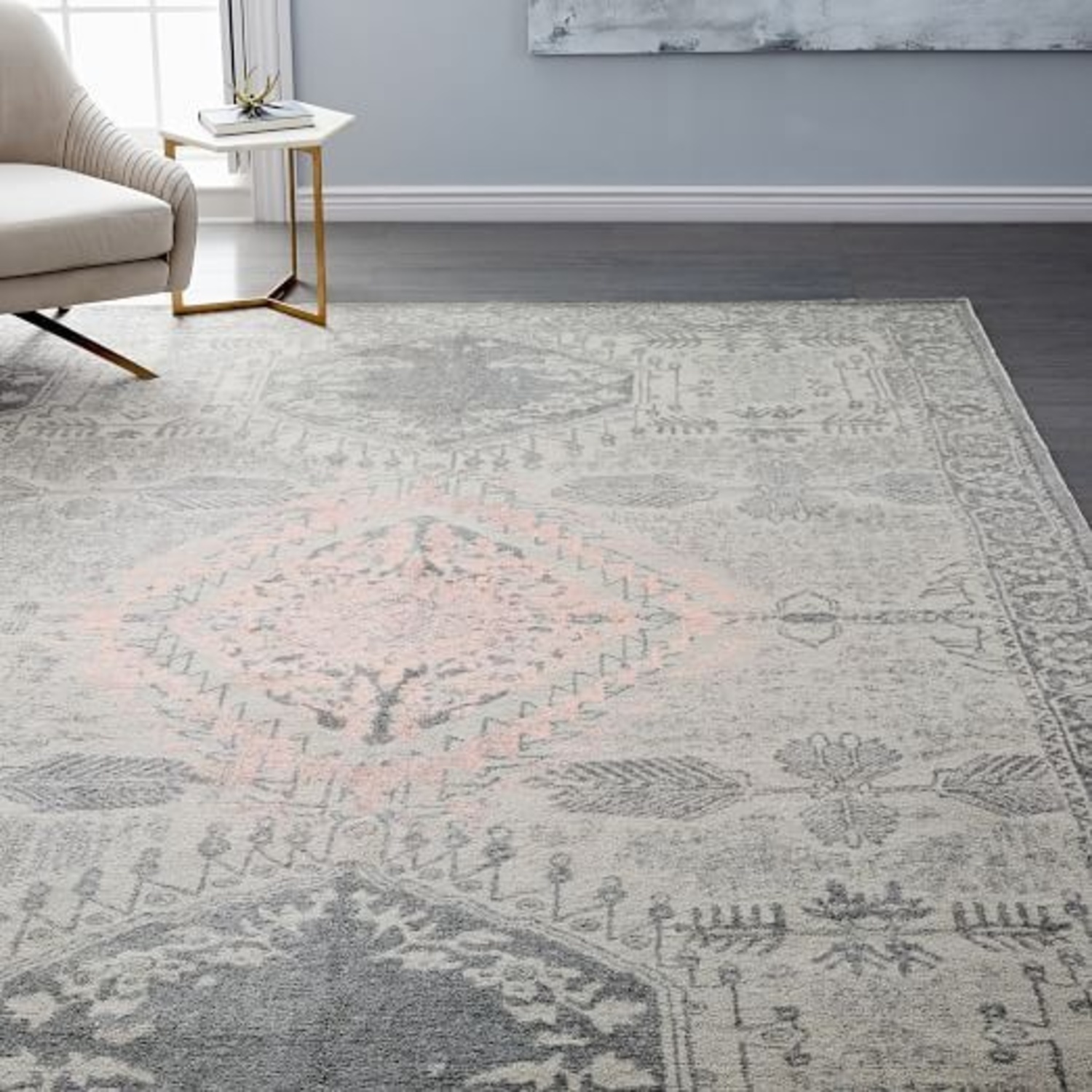 West Elm 5x8 Dynasty Rug - image-8
