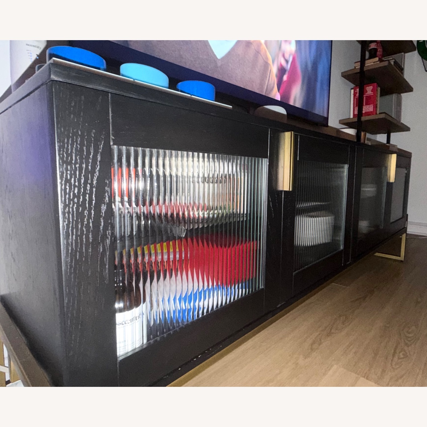 Article Oscuro Black Wood Media Storage - image-4