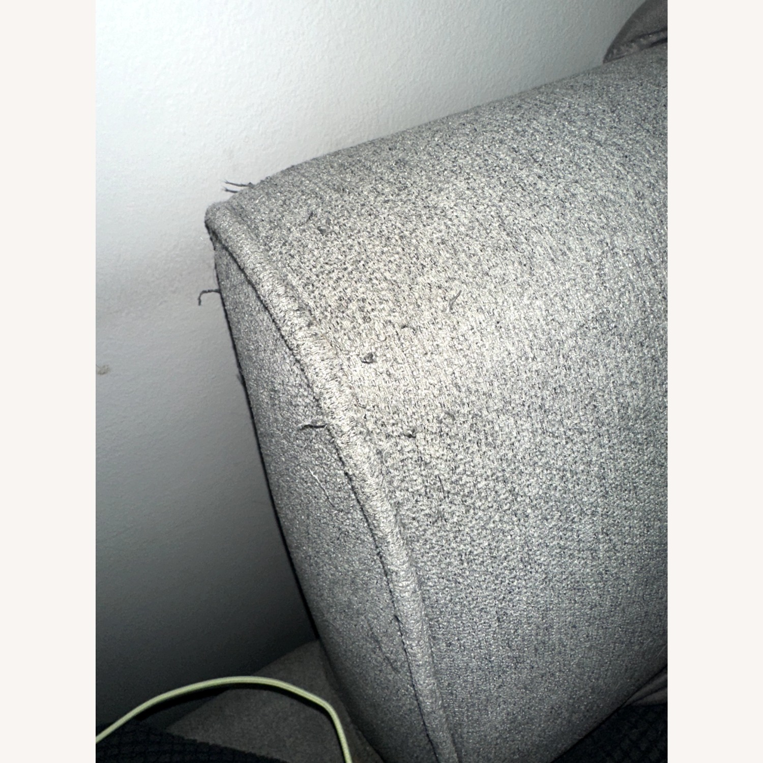 Raymour & Flanigan Gray Sectional - image-3