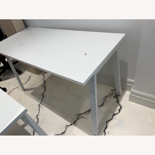 Used White Office Desk for sale on AptDeco