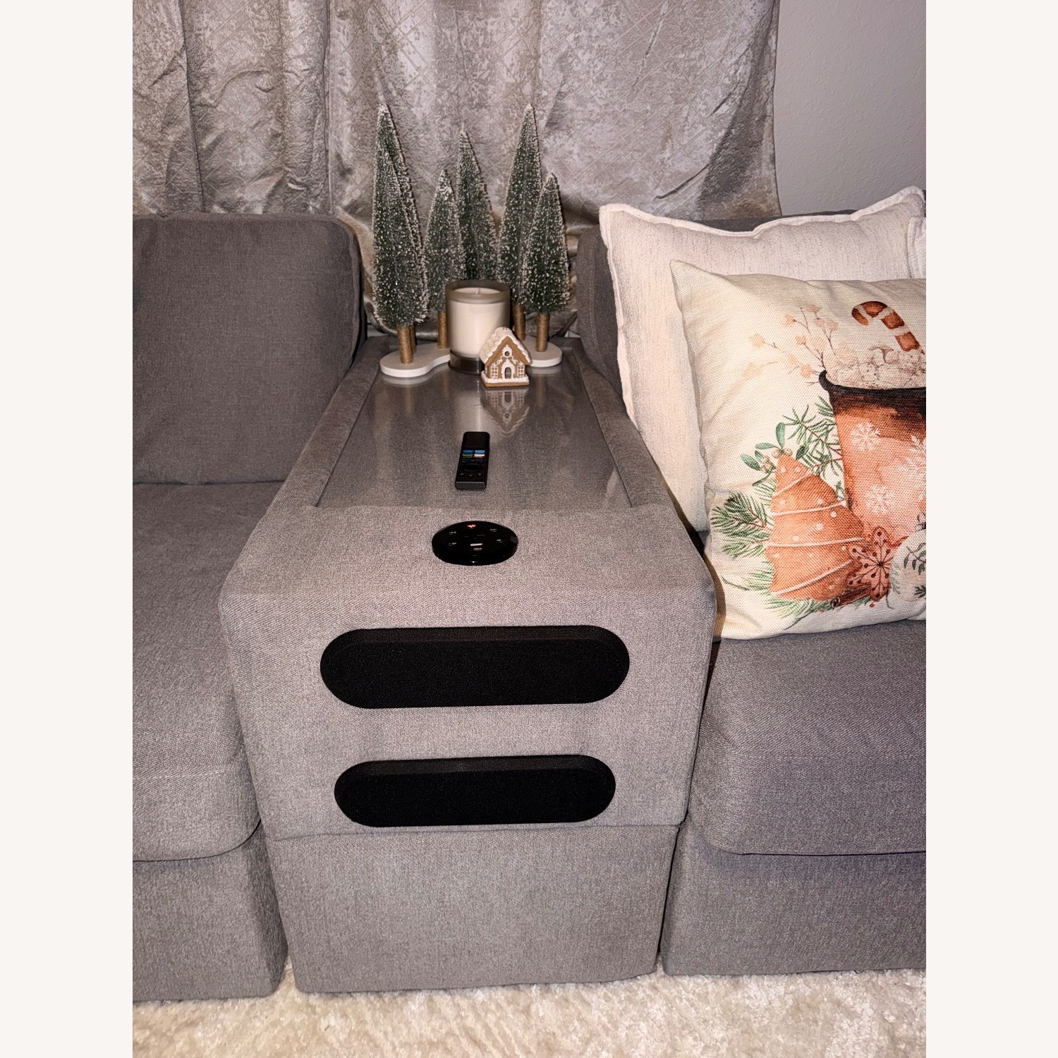 Ashley Furniture Modmax Light Gray 3+ Piece Sectional - image-2