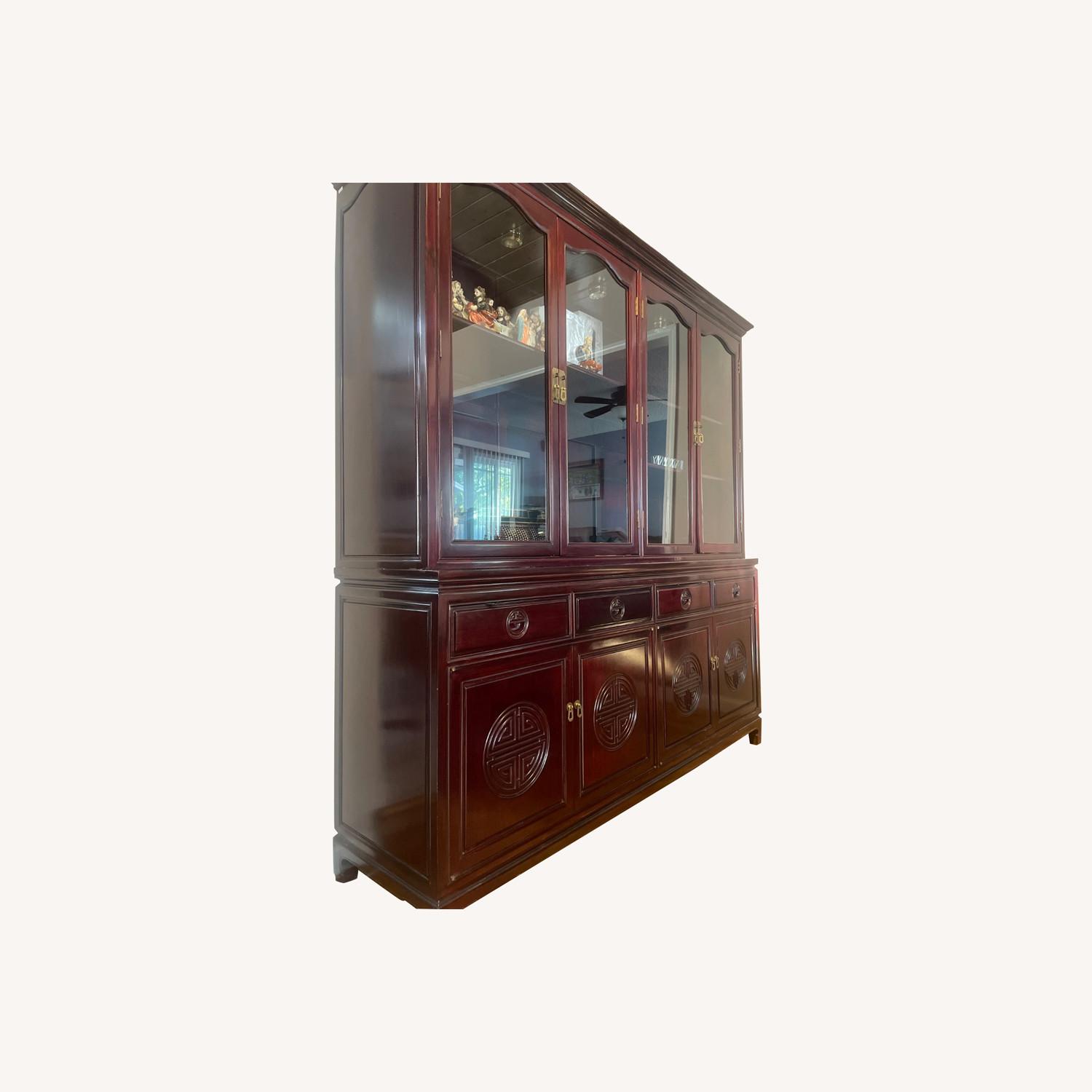 Antique China Cabinet - image-0