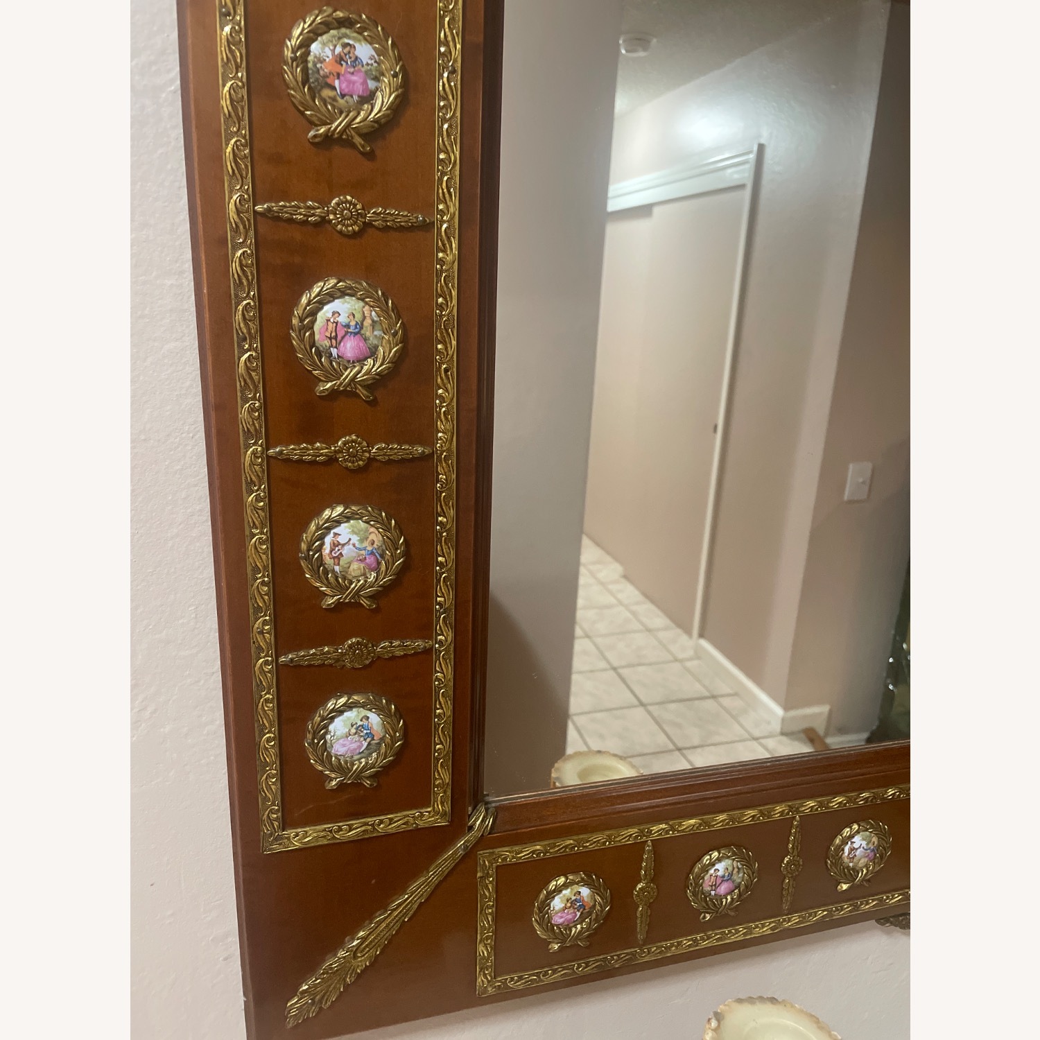 Vintage/Antique Marble Entry Table - image-4