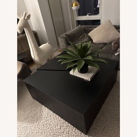 Geometric Table Black 43.3W x 16.3H x 43.4D 