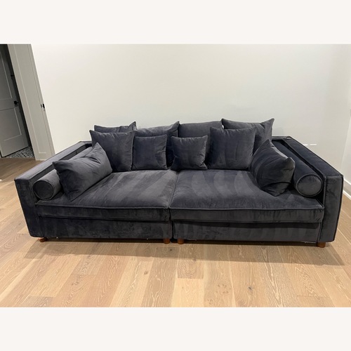 Used Boali Modern Lux 2-Seater in Dark Blue for sale on AptDeco