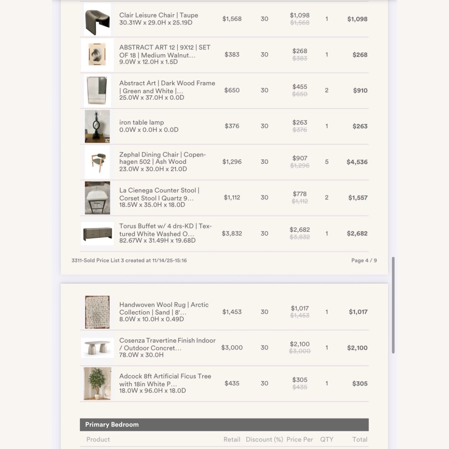 Restoration Hardware Area Rug 8' x 10' - image-2