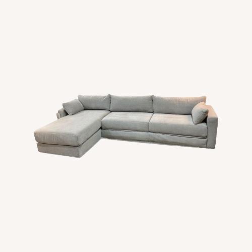 Used Burrow Span Sleeper Storage W Chaise Sectional for sale on AptDeco