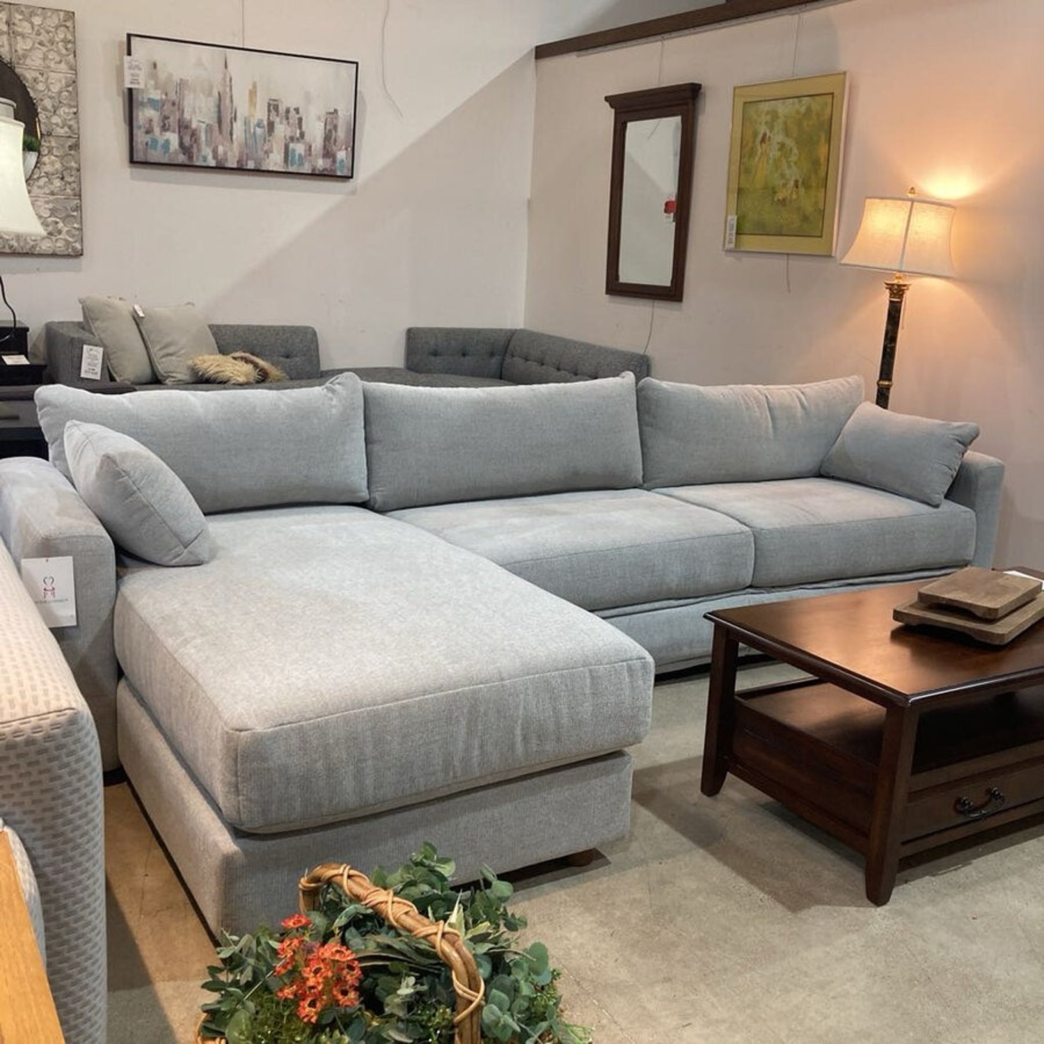 Burrow Span Sleeper Storage W Chaise Sectional - image-2