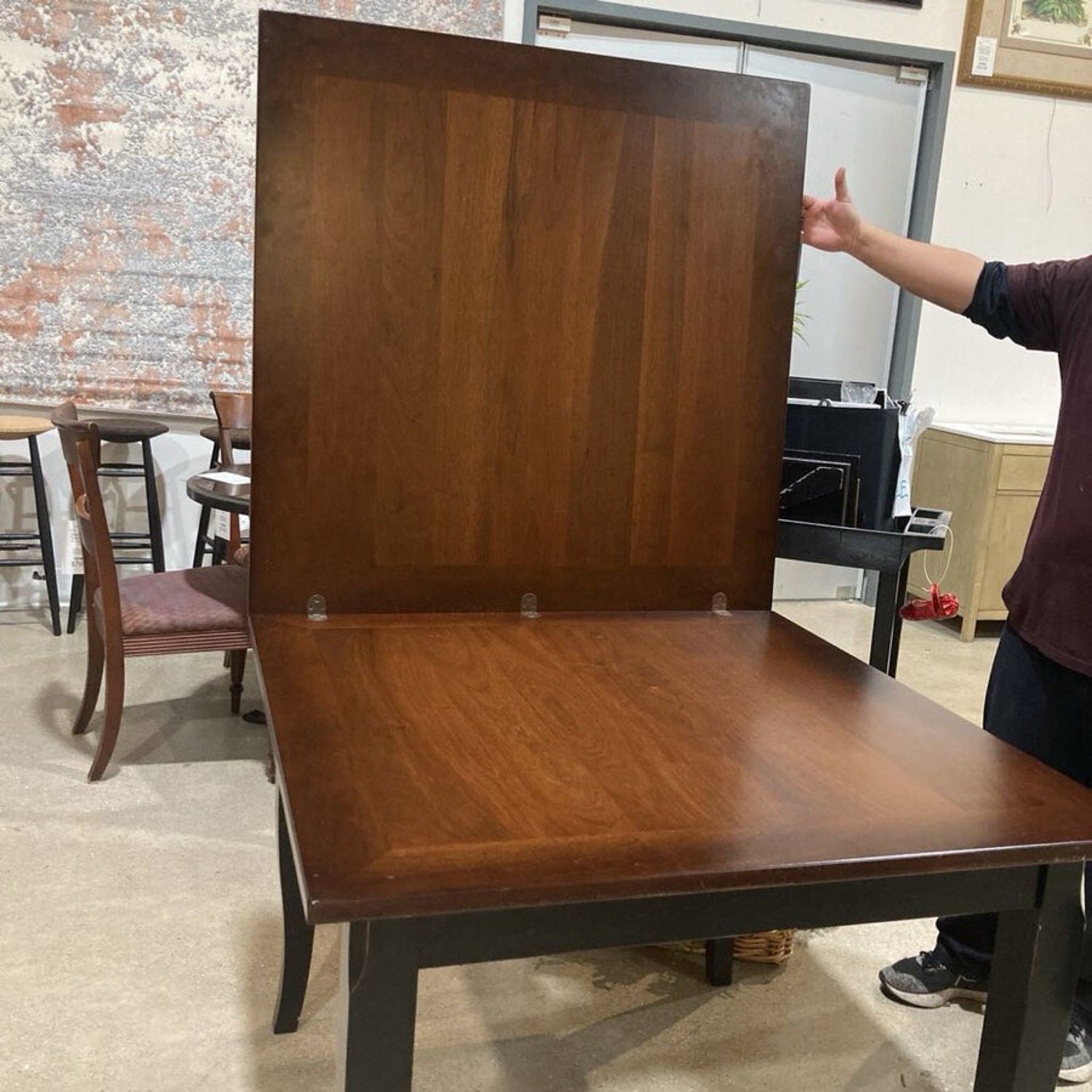 Arhaus Cortana Square Flip-Top Dining Table - image-9