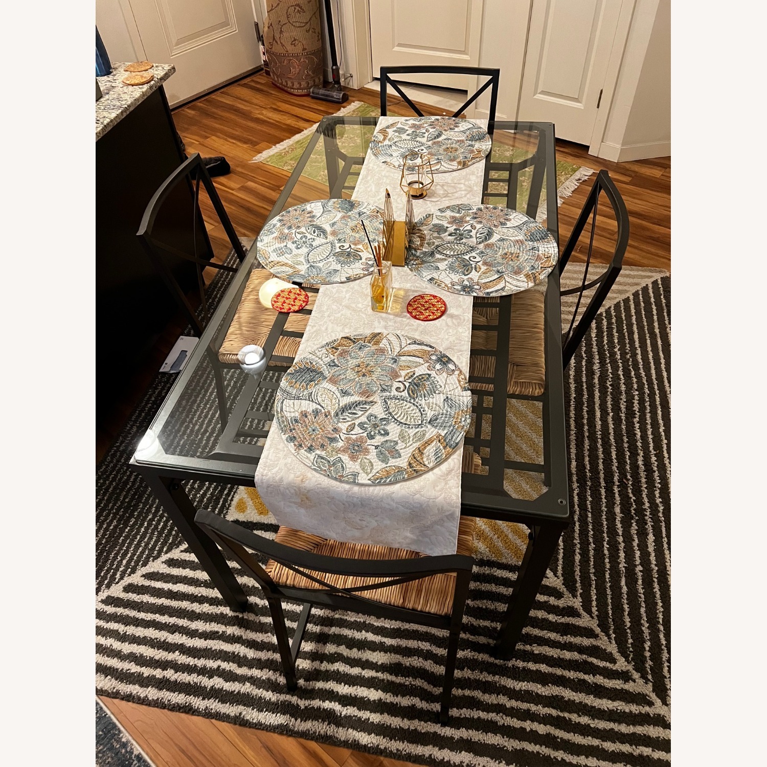 IKEA Black Metal Dining Sets - image-3