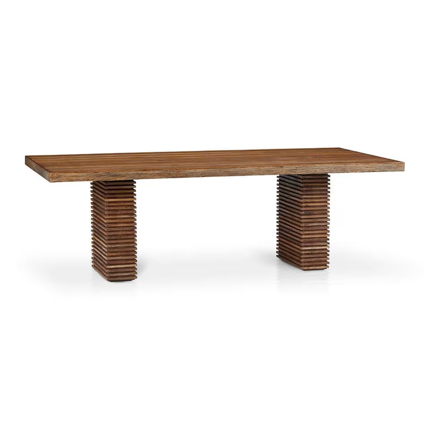 Crate & Barrel Paloma Dark Brown Wood Dining Table - image-5