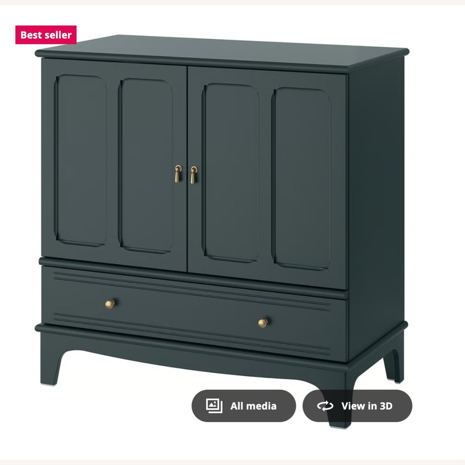 IKEA Lommarp Blue Sideboard - image-1