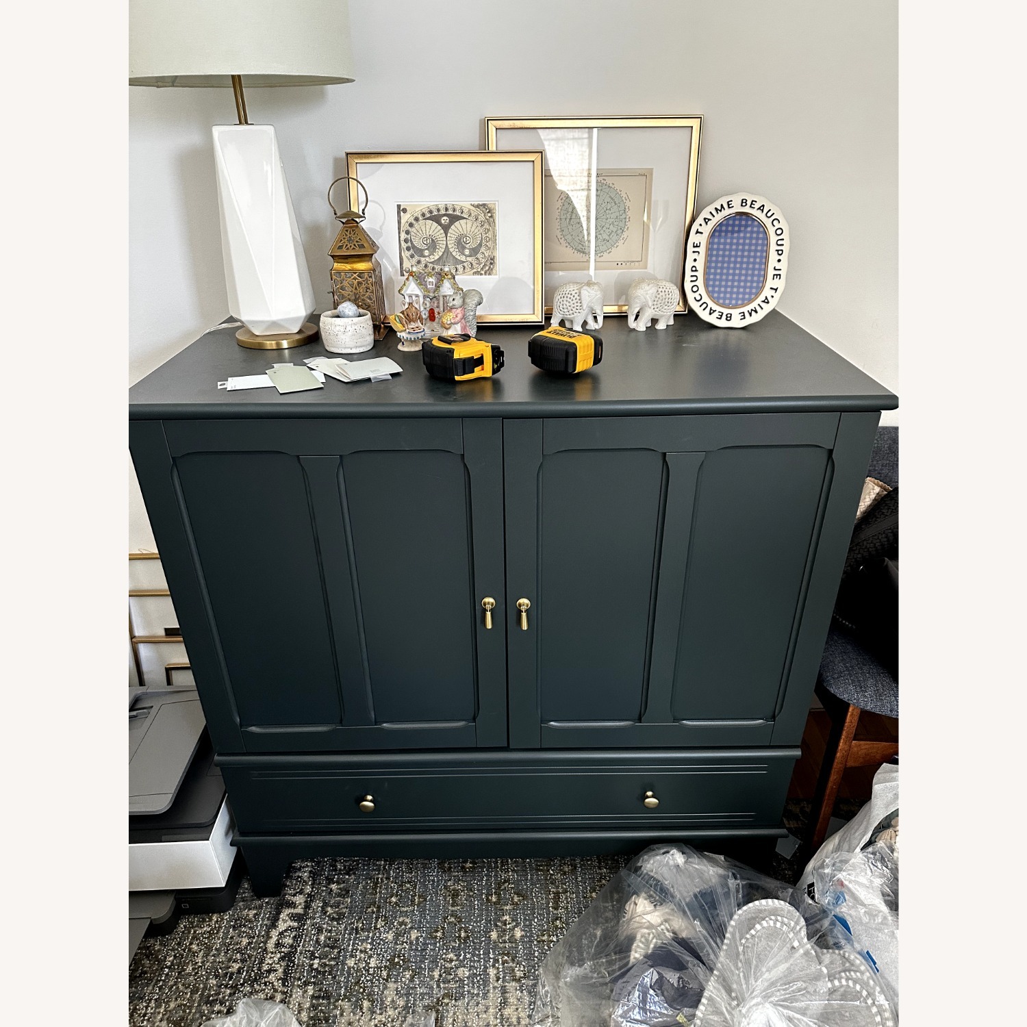 IKEA Lommarp Blue Sideboard - image-2