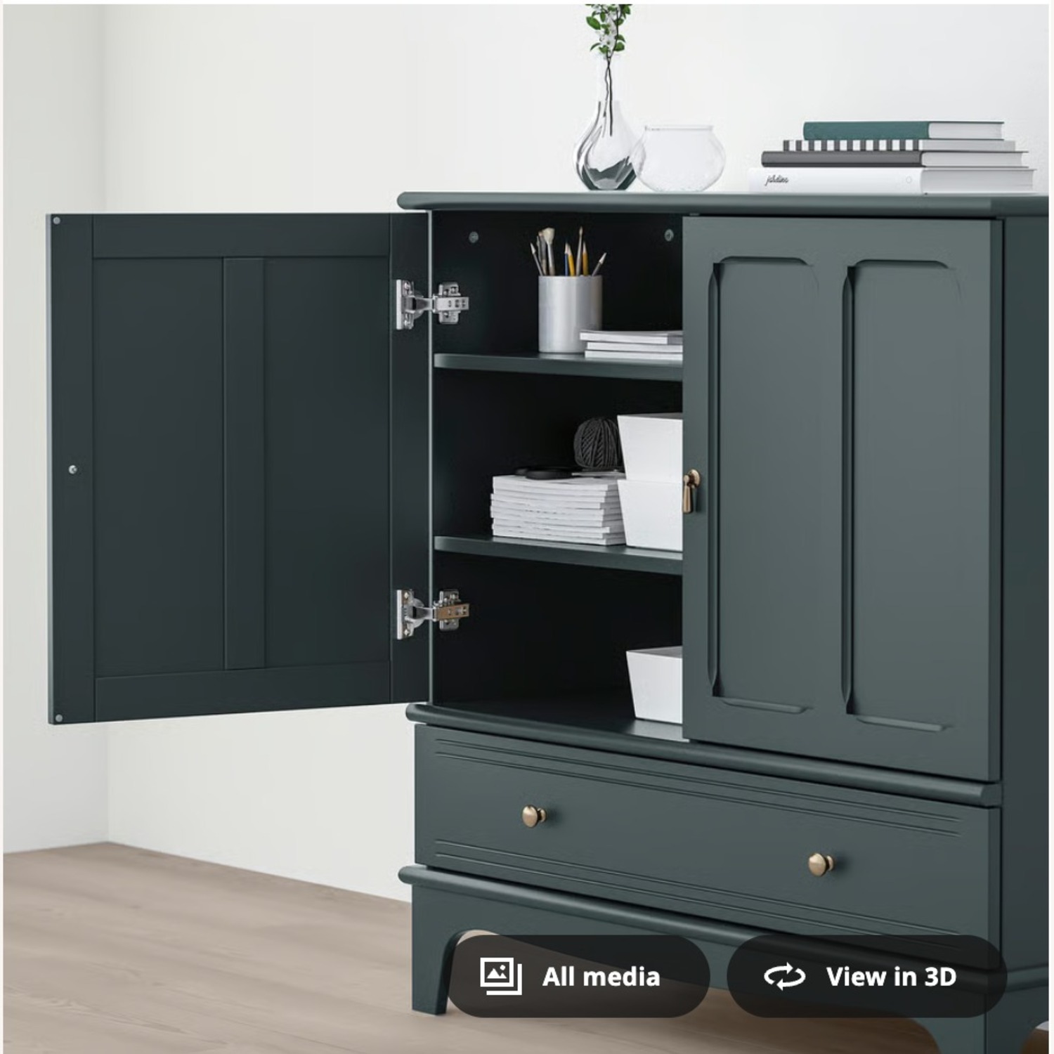 IKEA Lommarp Blue Sideboard - image-3