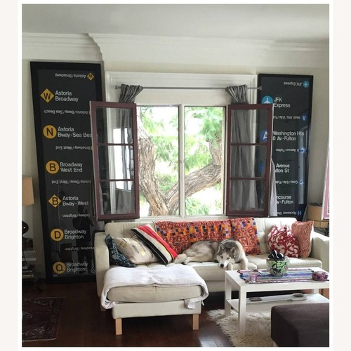 Used Authentic NYC Subway Rollsign Art for sale on AptDeco