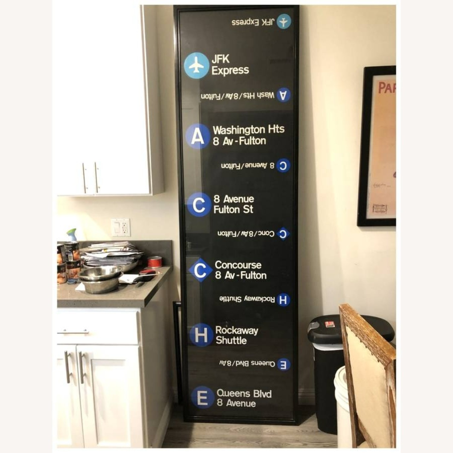 Authentic NYC Subway Rollsign Art - image-3