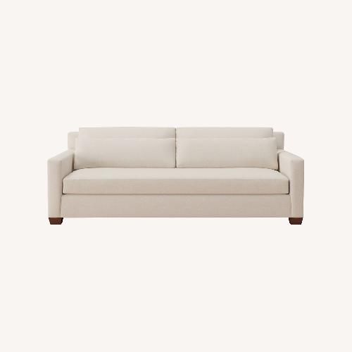 Used Pottery Barn York Square Arm Deep Seat Sofa for sale on AptDeco