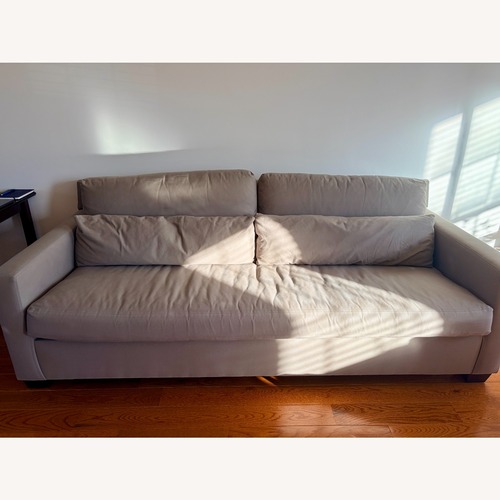 Used Pottery Barn York Square Arm Deep Seat Sofa for sale on AptDeco