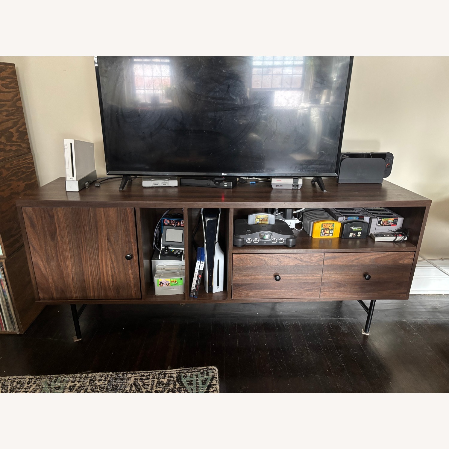 Wayfair Dark Brown Media Storage - image-2